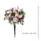 15" Pink Rose Bush by Ashland®
